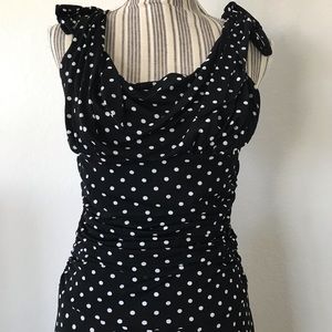 Karen Kane Polka Dot Dress